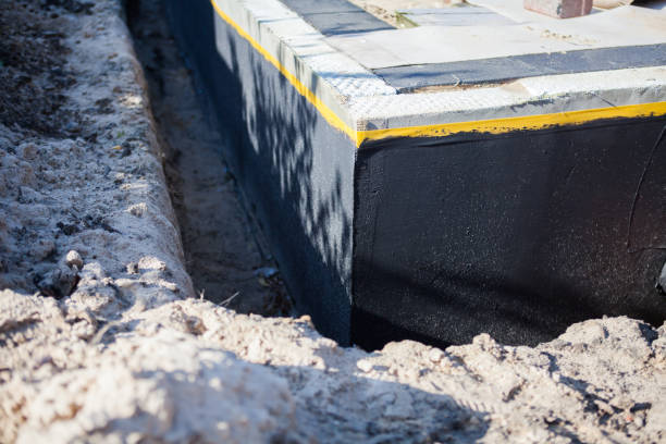 Residential Waterproofing installation at a Clayton, AL home by SJ Waterproofing Pros